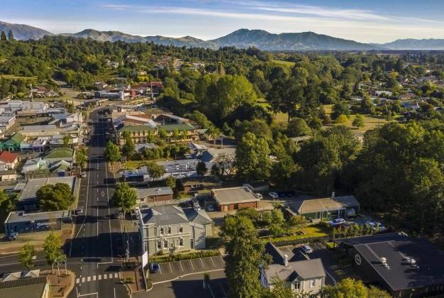 Geraldine aerial photo