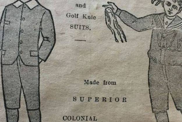 Newspaper from Renovation of The Vicarage Geraldine